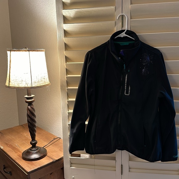 Cabela’s Black Zippered Lightweight Jacket Womens XL - Picture 12 of 12
